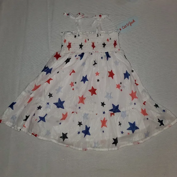 Cat & Jack 3Pc Girls Sundress Bundle - Picture 2 of 4